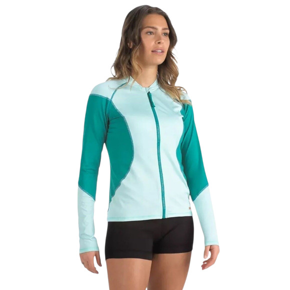 Sea Doo Women's Long Sleeve Rashguard Performance Jacket Size Small Full Zip - Picture 6 of 12